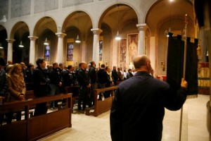 Andacht für Sergio Ramelli, Basilica dei santi Nereo e Achilleo, 29. April 2015