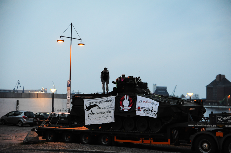 Panzerbesetzung in Flensburg 2