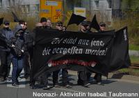 Neonazi Aktivistin Isabell Taubmann in Plauen