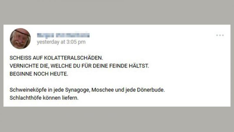 Der selbst ernannte Druide ruft dazu auf, Feinde zu vernichten. (Screenshot VK.com)