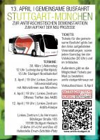 Flyer zur Gemeinsamen Busfahrt Vorderseite