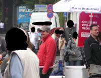 NPD-Infostand Duisburg-Meiderich (1)