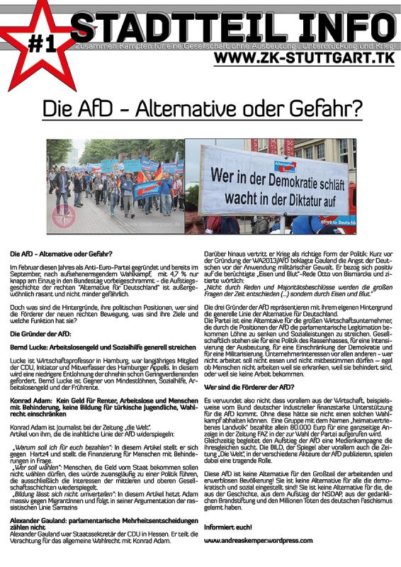 Die AfD - Alternative oder Gefahr?