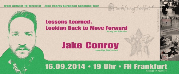 Jake Conroy Vortrag 16.09 in Frankfurt