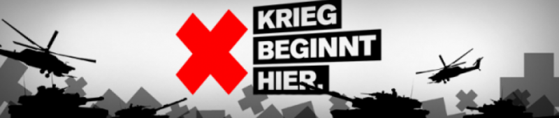 Krieg beginnt hier