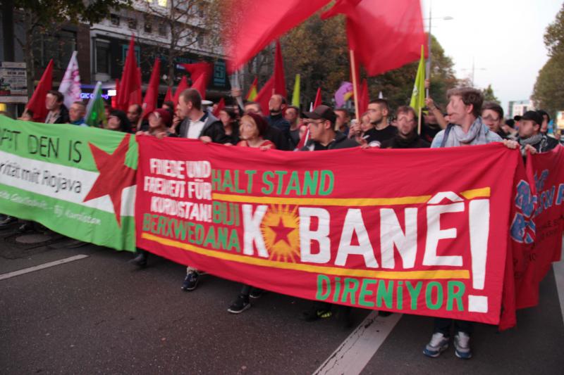 Solidaritätsdemonstration mit Rojava 6