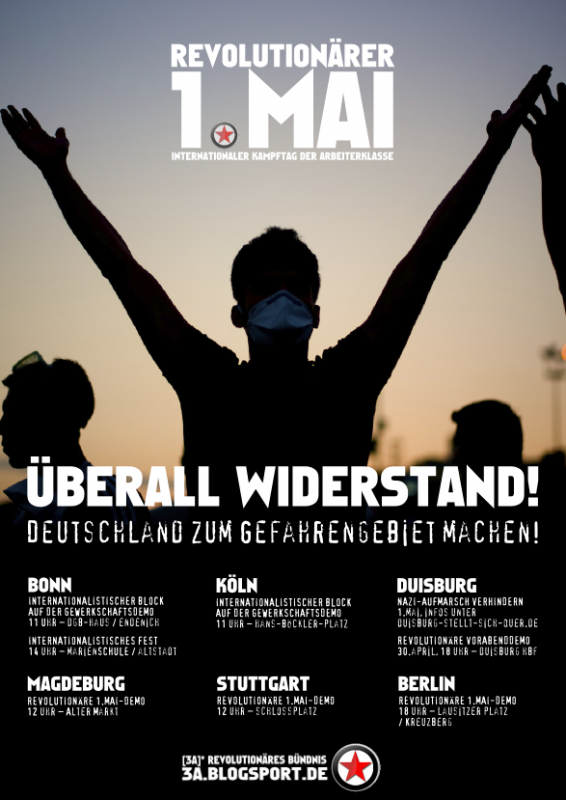 1. mai Plakat köln