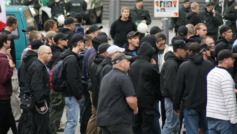 Pöbelei gegen GegendemonstrantInnen