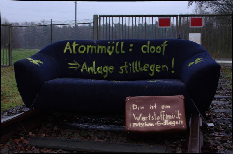 Sperrmüll statt Atommüll - 1