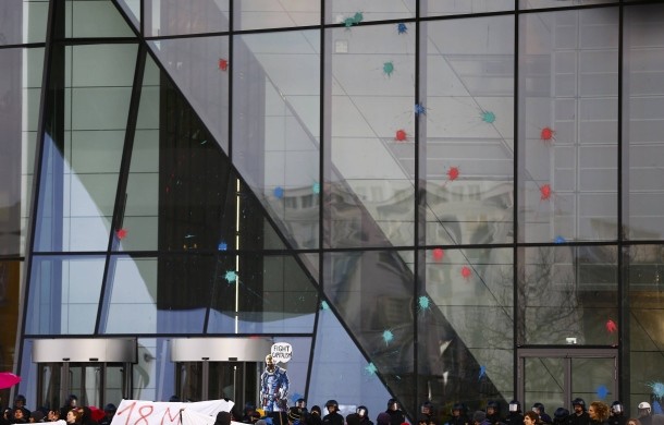 Blockupy Frankfurt EZB 22.11.14