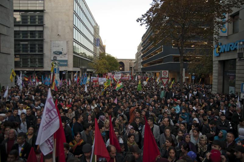 Solidaritätsdemonstration mit Rojava 8