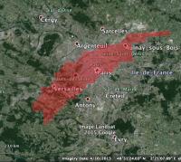 Adani mine compared to Paris