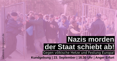 Nazis morden, der Staat schiebt ab