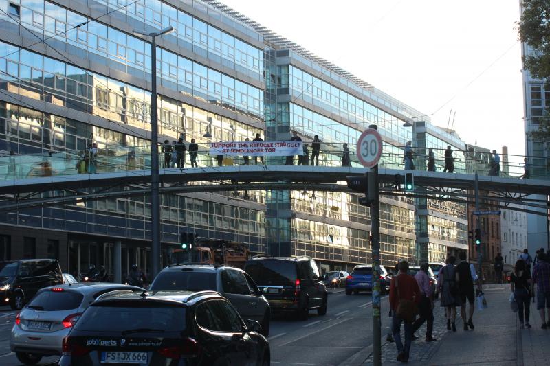 Solidarität mit dem Non-Citizen-Protest am Sendlinger Tor