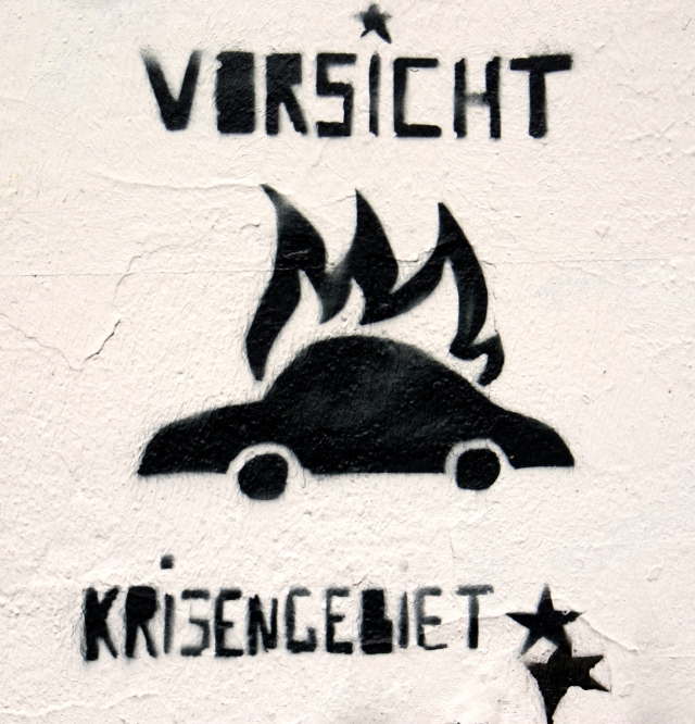 Vorsicht Krisengebiet