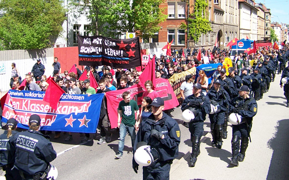 1.Mai 2012 in Stuttgart