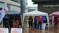 Stand auf dem 1.-Mai-Fest