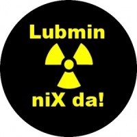 Lubmin niX da! Plakette