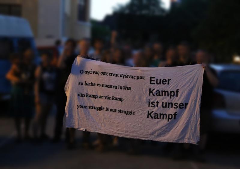 01.07.2015 // Euer Kampf ist unser Kampf