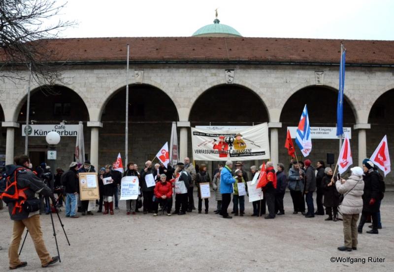 Kundgebung gegen Berufsverbote und Radikalenerlass 1