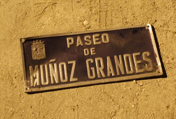 Paseo de Munoz Grandes