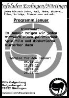 Infoladenprogramm Januar