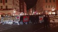 250 Menschen demonstrierten jetzt gegen das Clubsterben in Freiburg. Weitere Proteste sind geplant. Foto: Felix Klingel