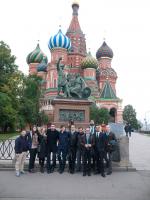 Mauro Antonini November 2014 mit der "Assoziazione Culturale LazioRussia" in Moskau