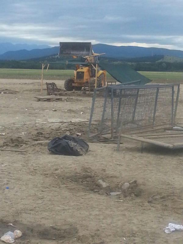 Eviction of Idomeni Camp Day II 4