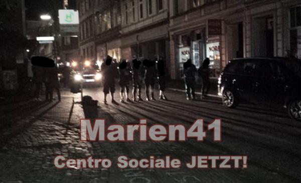 #Marien41 - Centro Sociale jetzt!