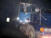 Trailer mit Ananas von Pindeco auf dem Weg von Buenos Aires nach Limón