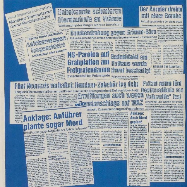 Pressestimmen zu Aktionen der "Aktion Volkswille"