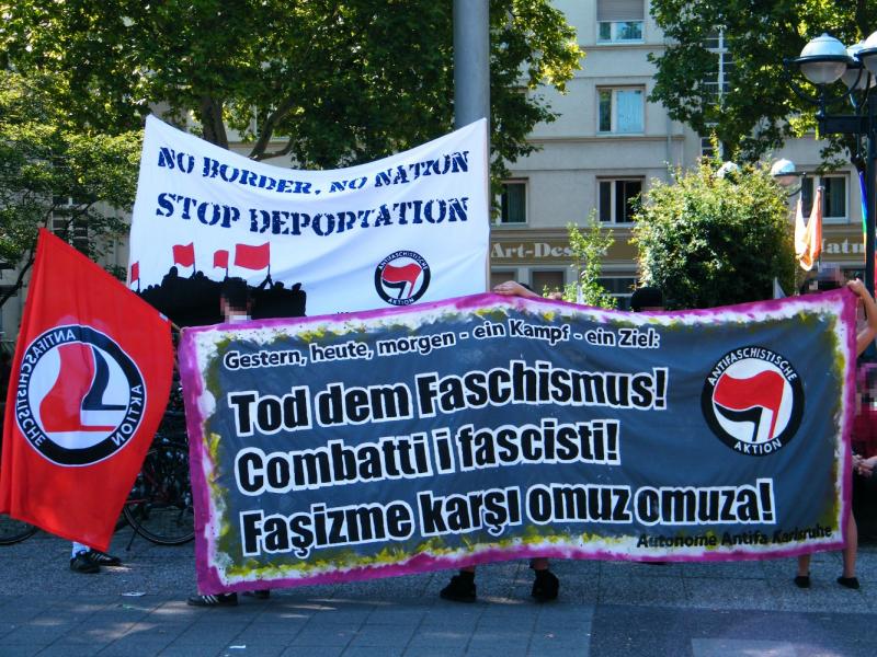 Autonomer Antifa-Block