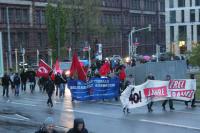 Demo an der Kurpfalzbrücke