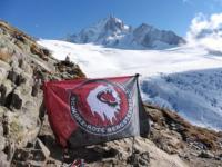 Flagge zeigen in den Alpen