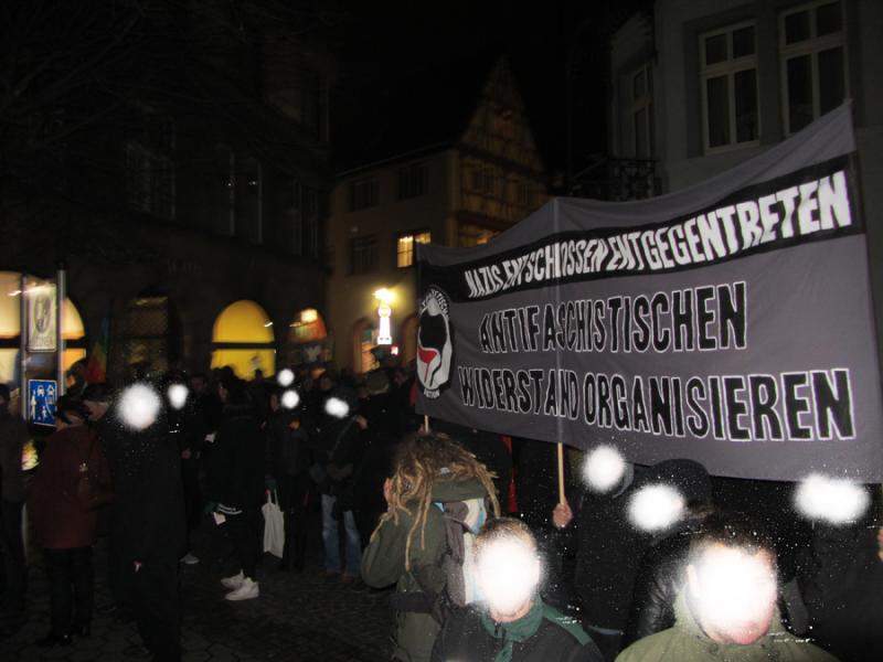 Antifaschistische Demonstration in Aschaffenburg