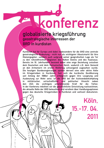 Konferenz: Globalisierte Kriegsführung - Geostrategische Interessen der BRD in Kurdistan