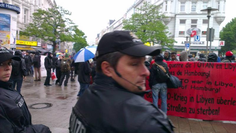 Hamburg verhindert Refugee-Protestcamp 9