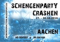 Schengenparty Crashen! 27. - 30.10.2016 Aachen!