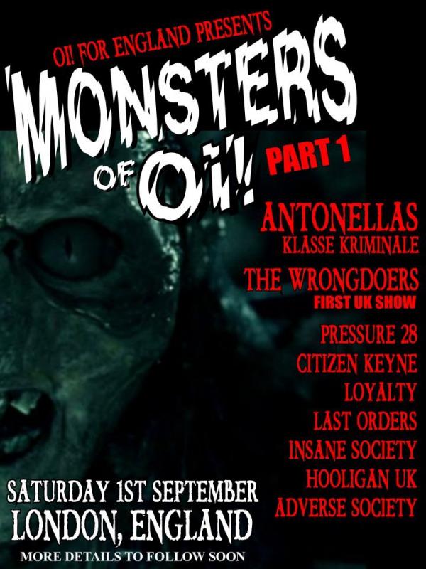Monsters of Oi!-Konzert