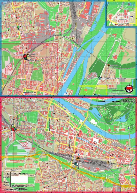 Magdeburg Detailkarte