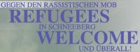 Refugees in Schneeberg Welcome