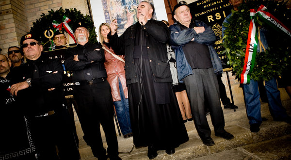 Giulio Tam, a traditionalist Catholic priest, recited the rosary at the tomb of former Fascist dictator Benito Mussolini in Predappio, Italy. More Photos »