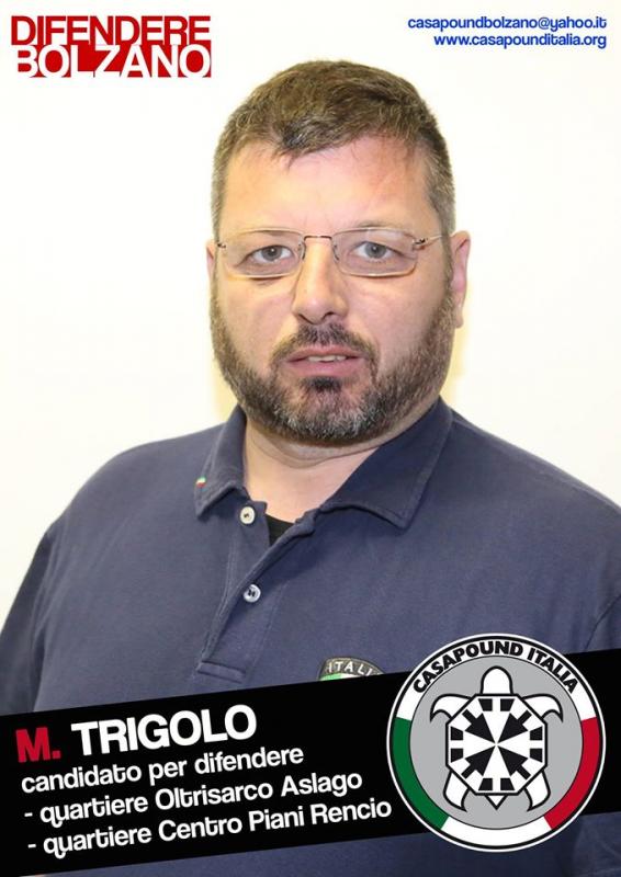 CasaPound Stadtviertelrat in Bozen - Massimo Trigolo