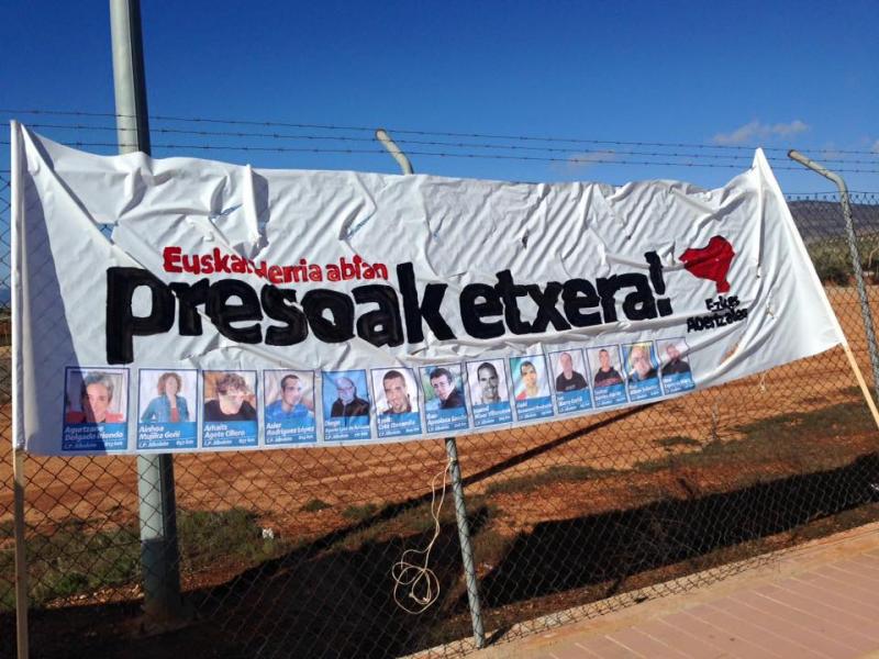 Protest gegen spanische Gefängnis-Politik