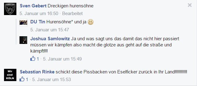 Sebastian Rinke bezeichnet Geflüchtete bei Facebook als "Eselficker"