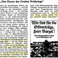 Bericht des SPIEGEL, Heft 14/1972, Seite 16.