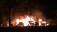 6 Autos brennen bei Ordnungsamt in Köpenick 