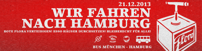 [M] Bus nach Hamburg zur "Flora bleibt unverträglich" Demo
