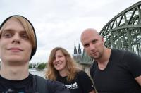Matthias Drewer (Die Rechte), Melanie Dittmer, Julian Fritsch (Nazi-Rapper Makss Damage)